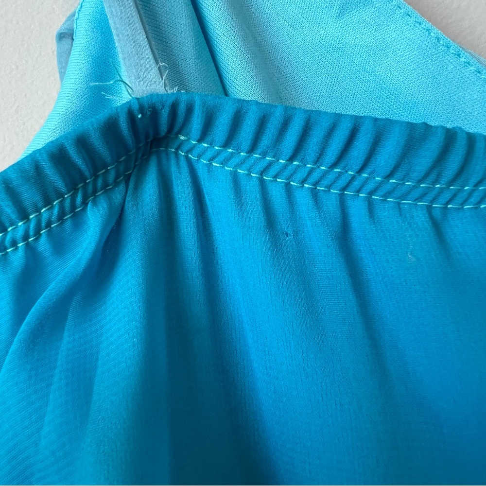Forever 21 Shirt Length Mini Dress | NWT | Flaws | Blue Ombre Tulle | Fairycore - Picture 7 of 16